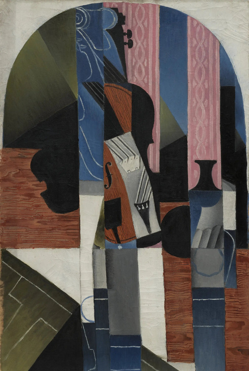 Violon et encrier - Juan Gris