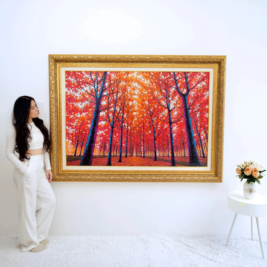 Visage d'Automne | 150 x 100 cm