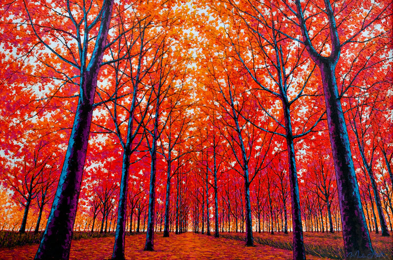 Visage d'Automne | 150 x 100 cm