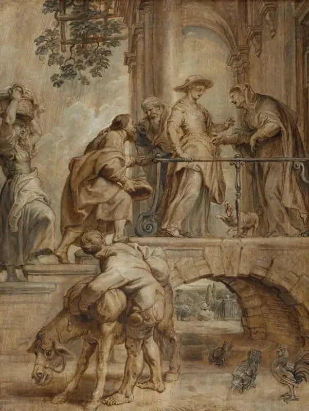 Visitation de la Vierge Marie - Peter Paul Rubens image 1 reproduction de peinture à l’huile