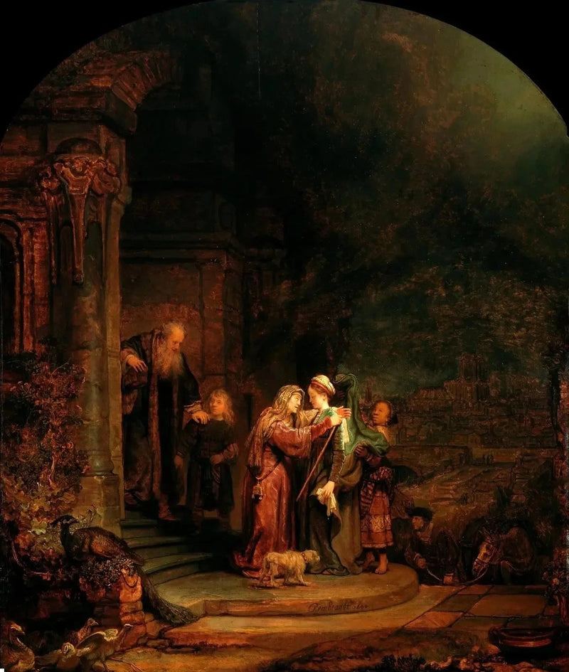La Visitation – Rembrandt, 1640