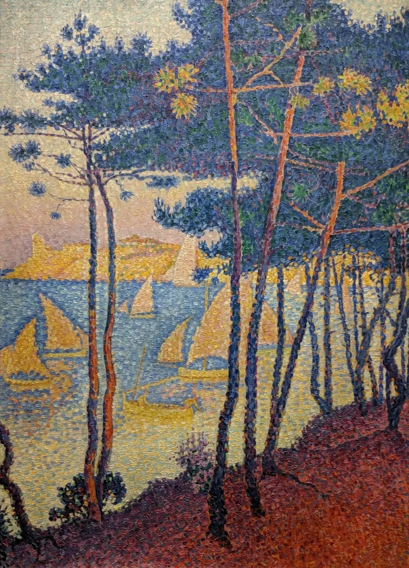 Voiles et épingles - Paul Signac