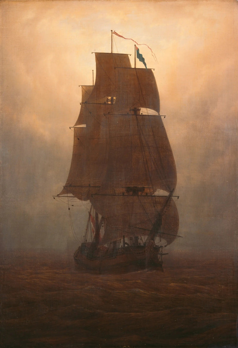 Voilier - Caspar David Friedrich