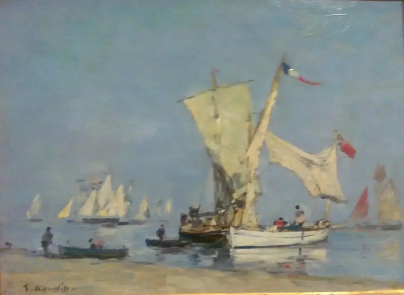 Voiliers - Eugène Boudin