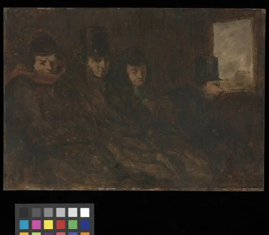 Voiture de deuxième classe - Honoré Daumier