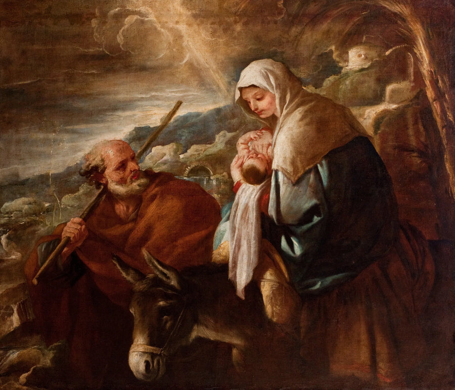 Vol vers l'Égypte - Luca Giordano