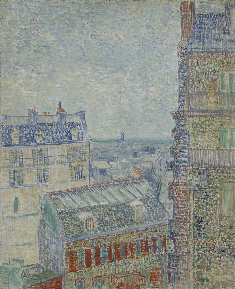 Vue depuis l’appartement de Theo, F341 – Van Gogh