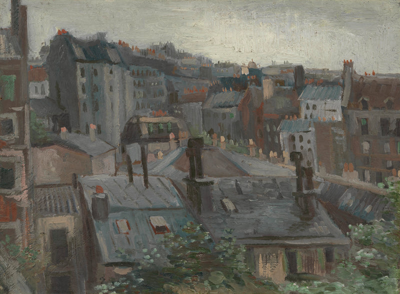 Vue depuis l’atelier de Vincent, F231 – Vincent van Gogh