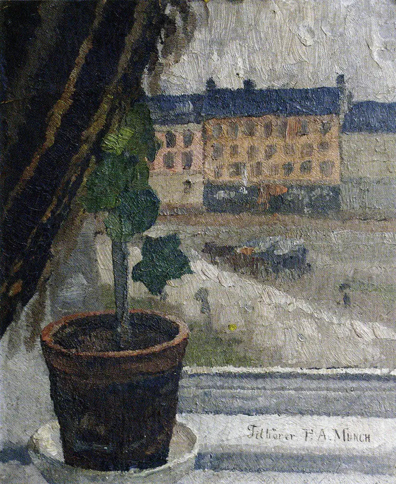 Vue au-delà de la plage Olaf Rye - Edvard Munch