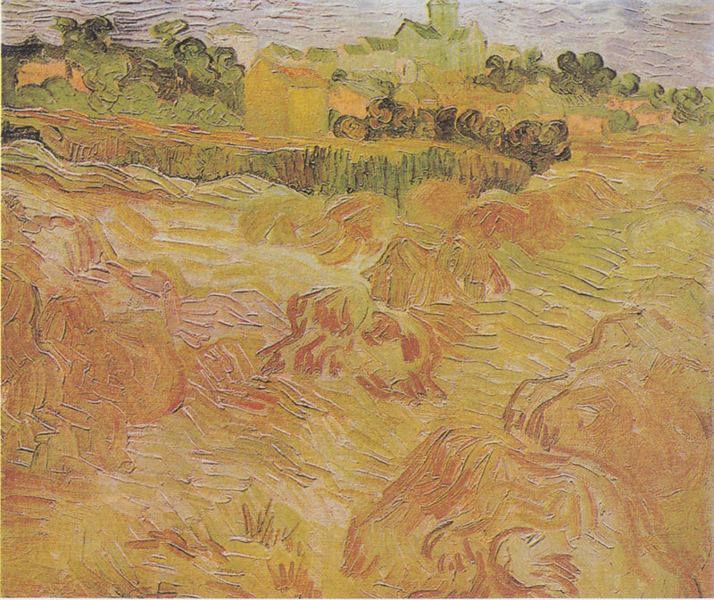 Vue d’Auvers avec champ de blé – Vincent van Gogh