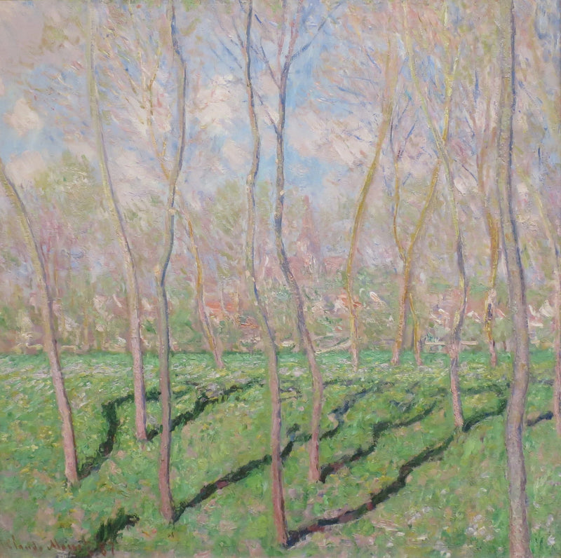 Vue de Bennecourt W1125 – Claude Monet