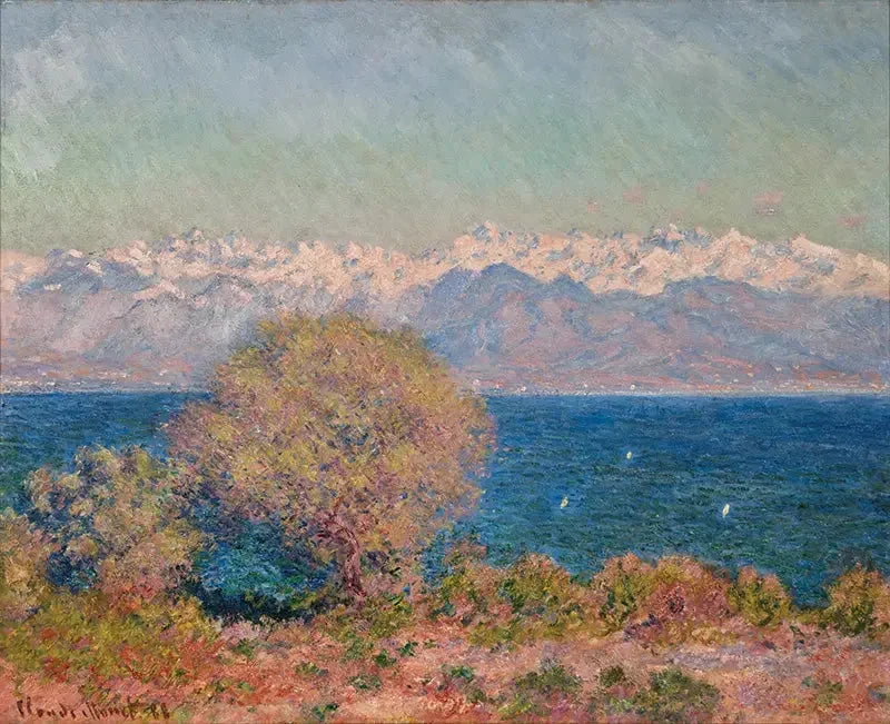 Vue du cap d’Antibes W1175 – Claude Monet