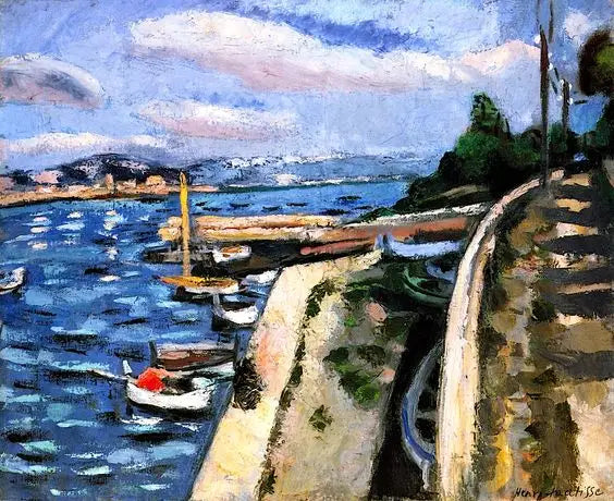 Vue d'Antibes - Henri Matisse