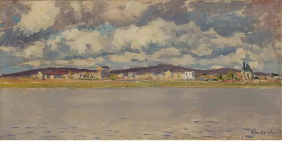 Vue d'Argenteuil - Claude Monet