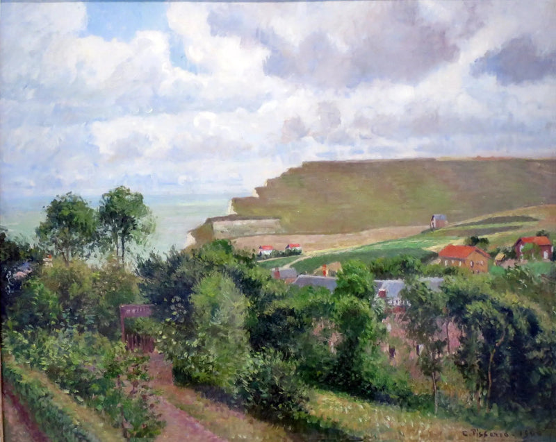 Vue de Berneval - Camille Pissarro