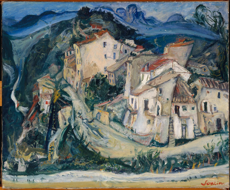 Vue de Cagnes - Chaïm Soutine