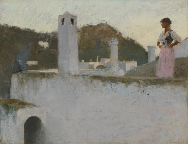 Vue de Capri - John Singer Sargent