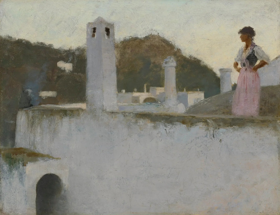 Vue de Capri - John Singer Sargent