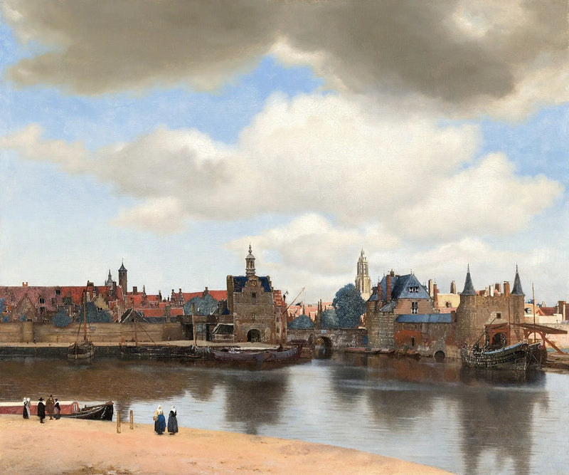 Vue de Delft - Johannes Vermeer