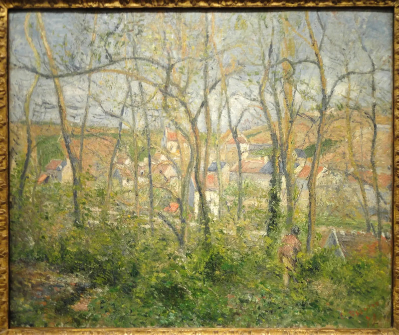 Vue de l'Hermitage à travers les arbres, Pontoise - Camille Pissarro