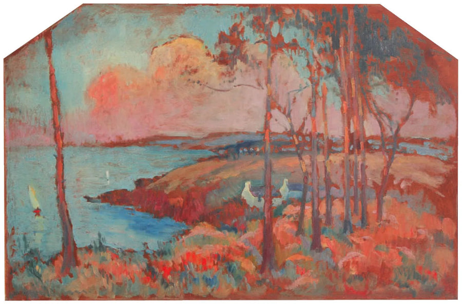 Vue de l'Île de Bréhat - Robert Antoine Pinchon
