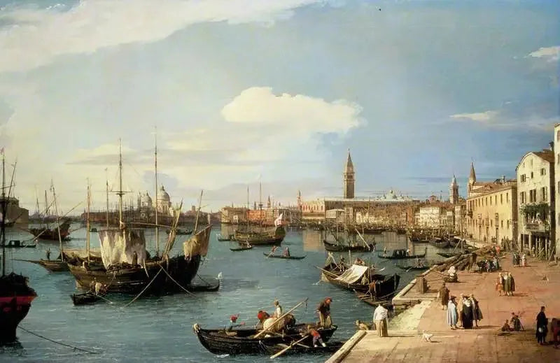 Vue de la Riva degli Schiavoni - Canaletto
