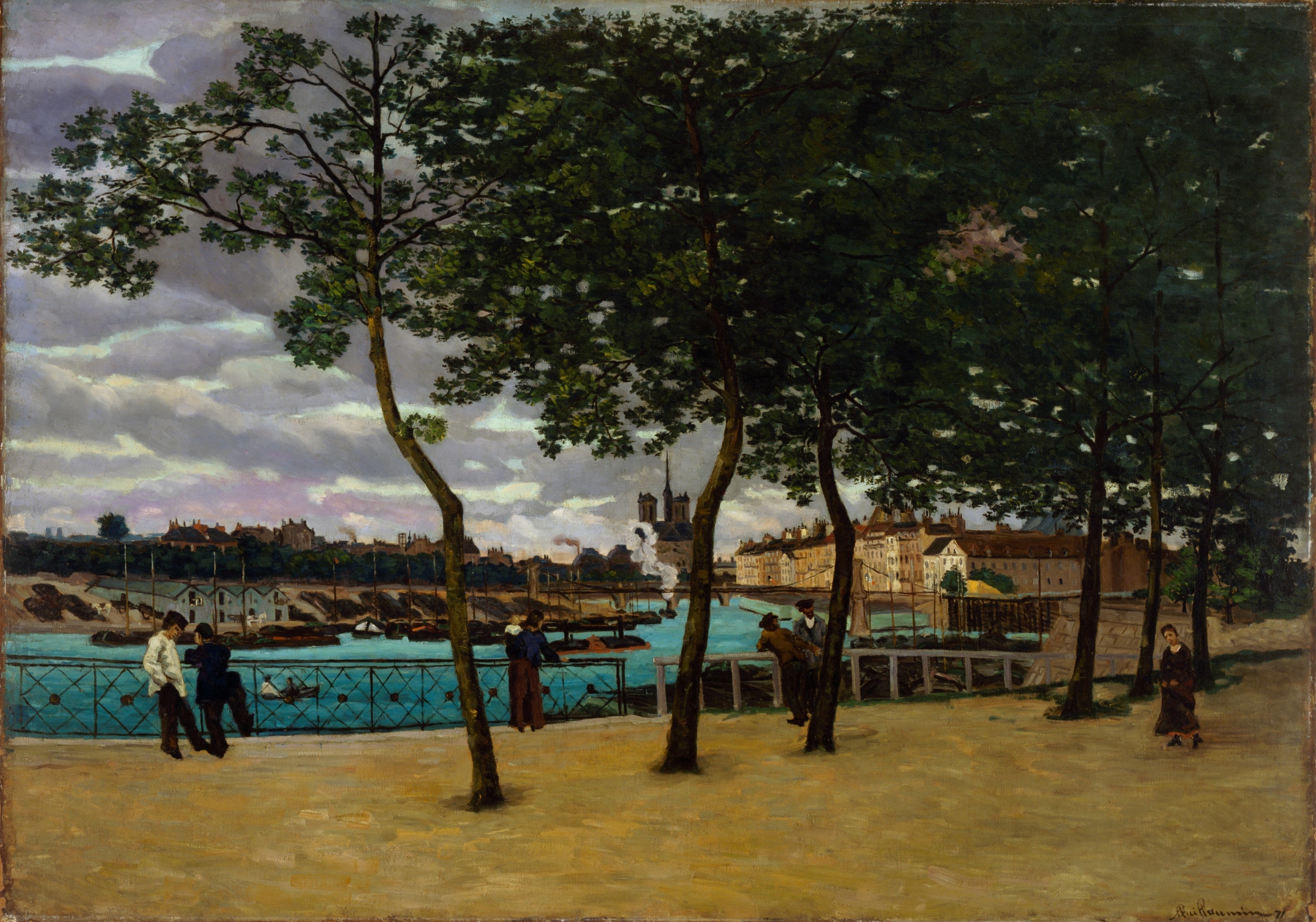 Vue de la Seine, Paris - Armand Guillaumin