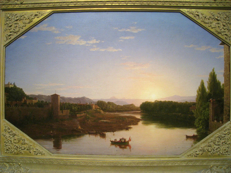Vue de l'Arno, près de Florence - Thomas Cole
