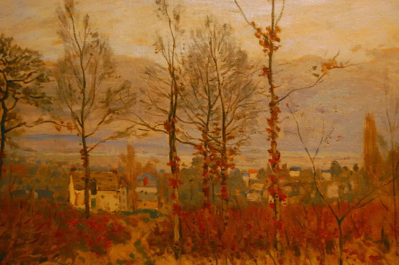 Vue de Louveciennes en automne - Alfred Sisley