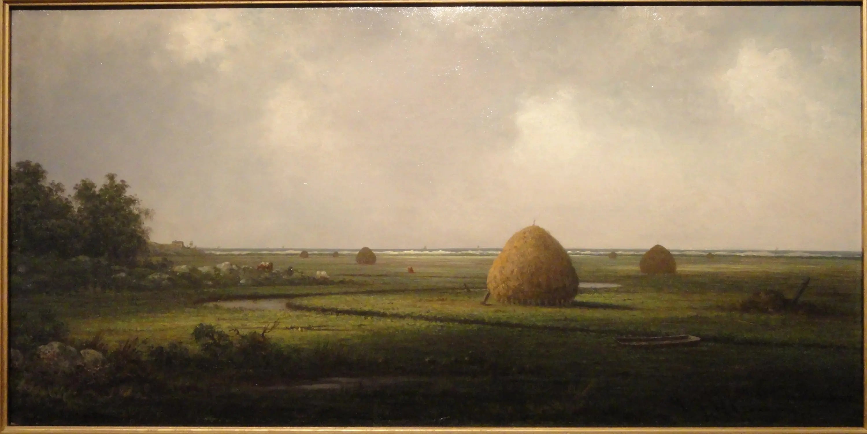 Vue de Marshfield - Martin Johnson Heade image 1 reproduction réalisée par Alpha Reproduction