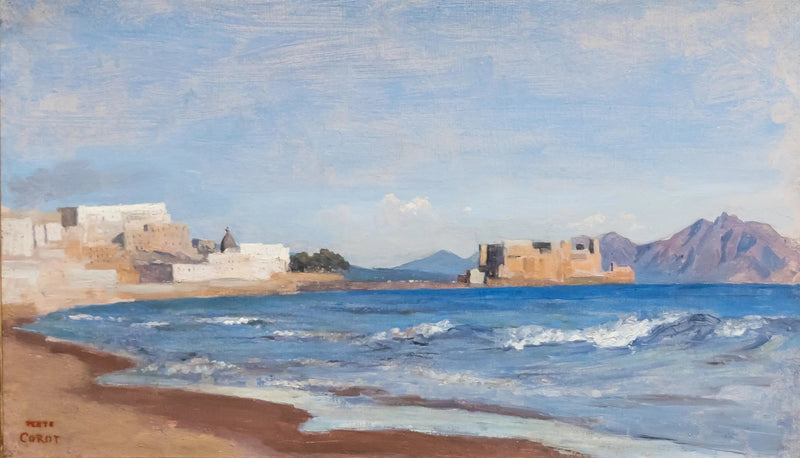 Vue de Naples - Jean-Baptiste Camille Corot