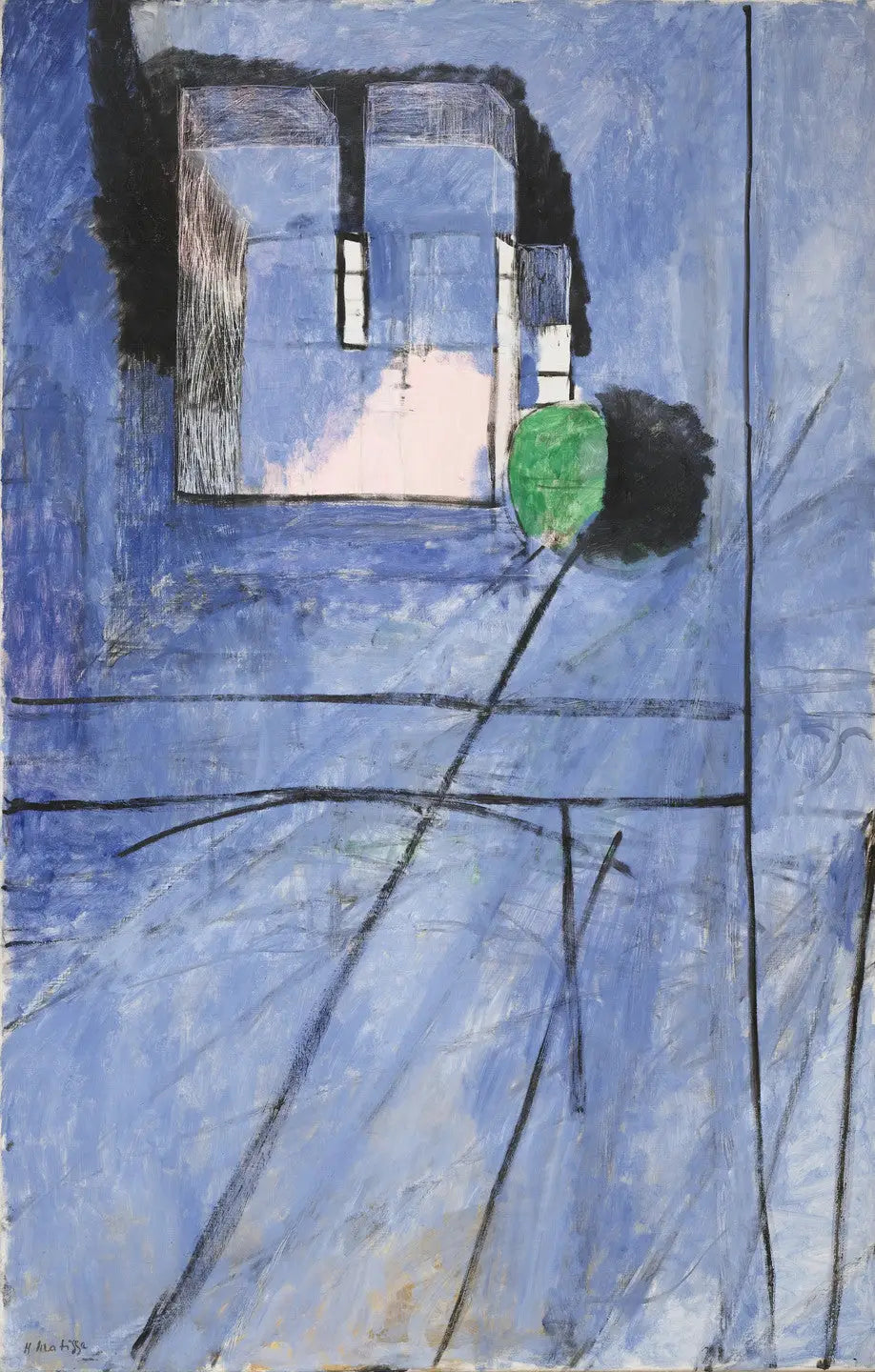 Reproduction du tableau « Vue de Notre-Dame - Henri Matisse » par Alpha Reproduction en peinture à l’huile