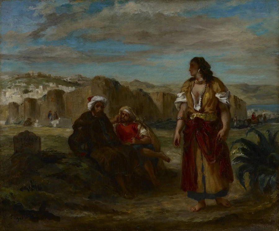 Vue de Tanger - Eugène Delacroix