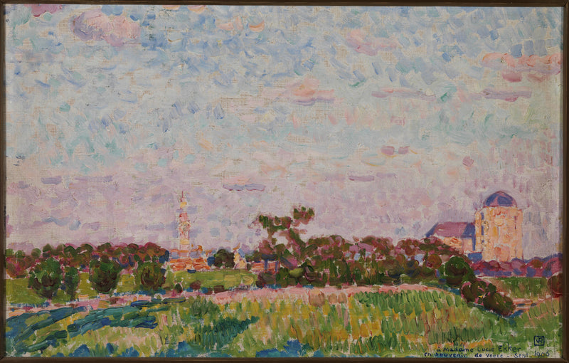 Vue de Veere - Théo van Rysselberghe