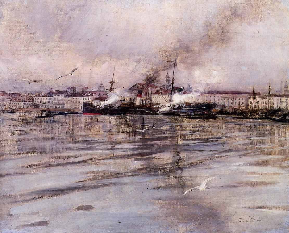 Vue de Venise - Giovanni Boldini