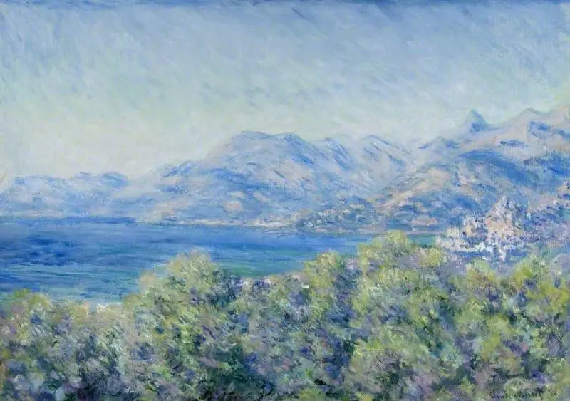 Vue de Ventimiglia - Claude Monet