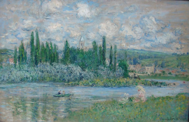 Vue de Vétheuil - Claude Monet