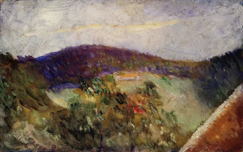Vue depuis Hauketo - Edvard Munch