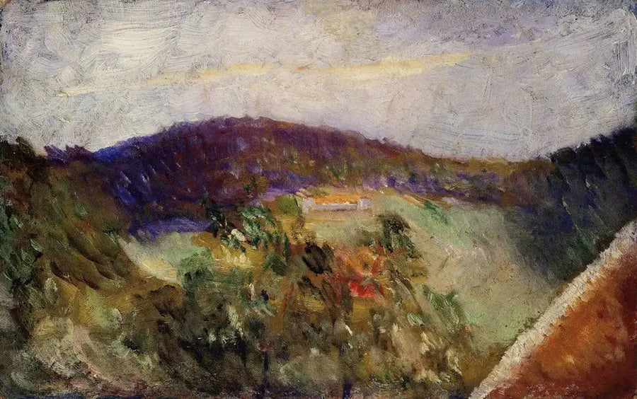 Vue depuis Hauketo - Edvard Munch