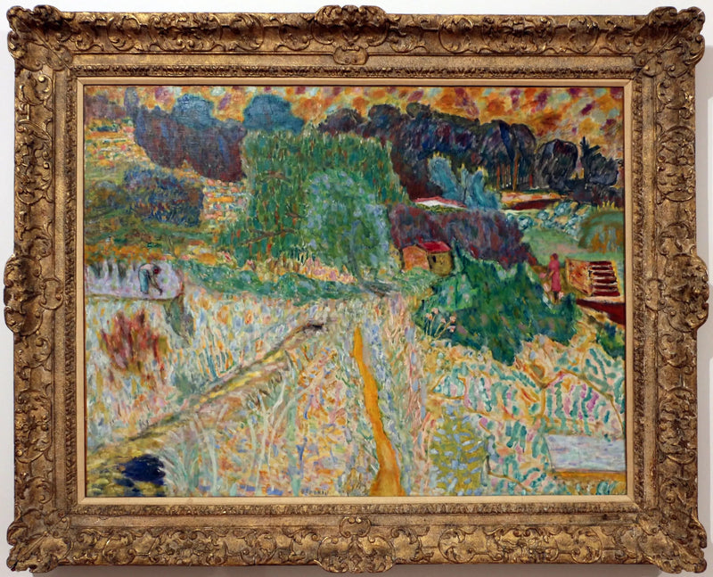 Vue depuis l'atelier de l'artiste, Le Cannet - Pierre Bonnard