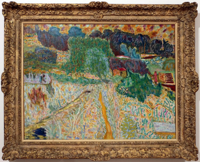 Vue depuis l'atelier de l'artiste, Le Cannet - Pierre Bonnard