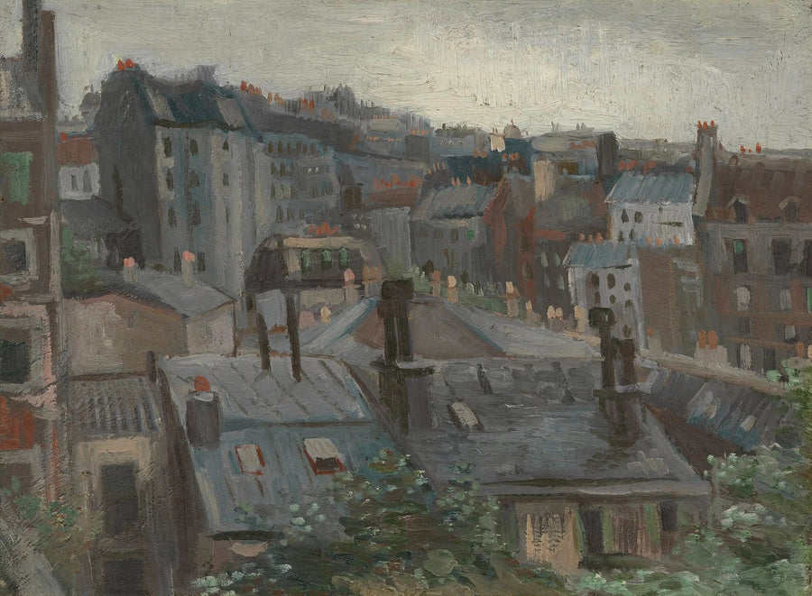 Vue depuis l'atelier de Vincent - Vincent van Gogh