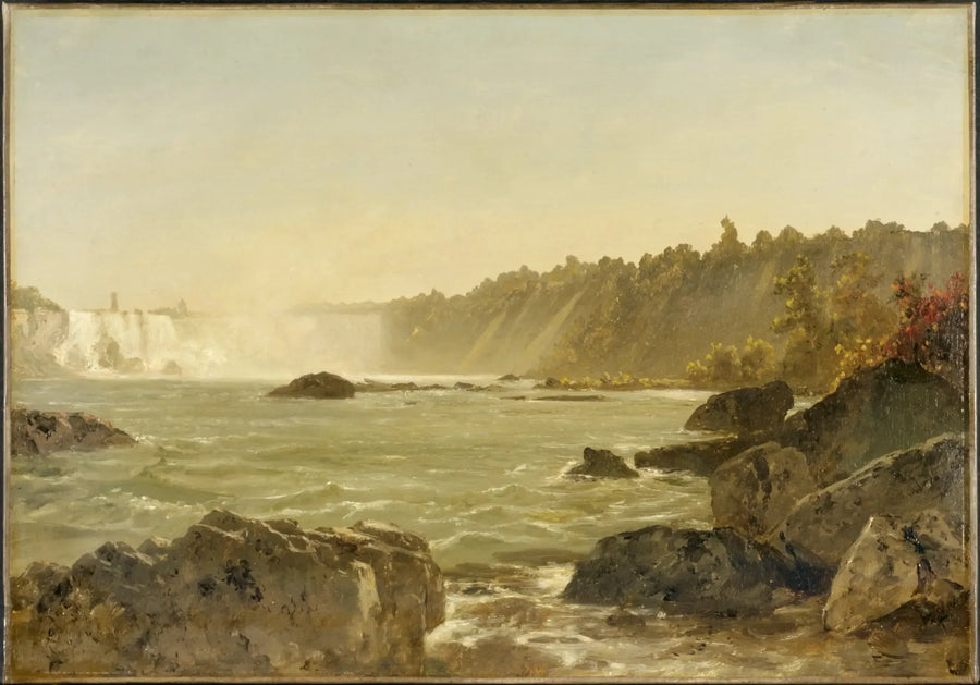 Vue des chutes du Niagara - John Frederick Kensett