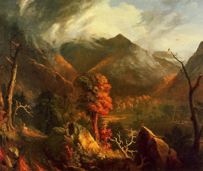 Vue des Montagnes Blanches - Thomas Cole