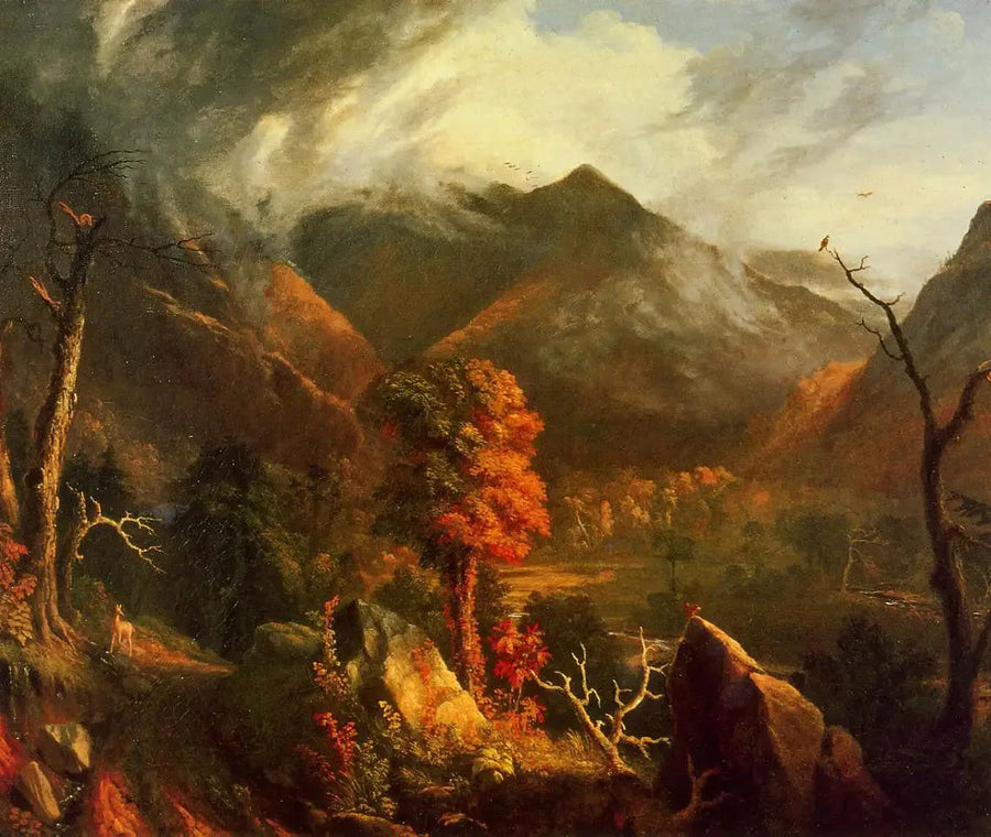 Vue des Montagnes Blanches - Thomas Cole