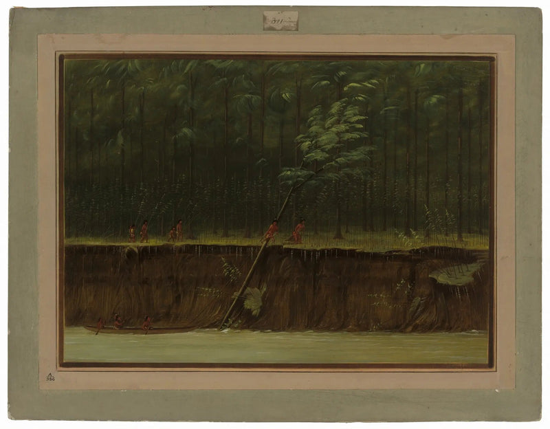 Vue du Bas-Mississippi - George Catlin