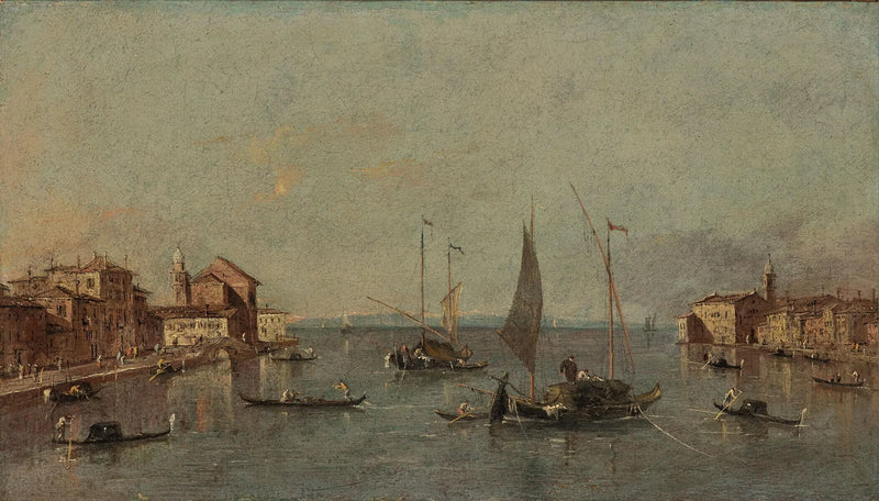 Vue du Canale della Giudecca, Venise - Francesco Guardi