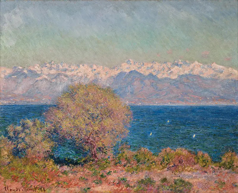 Vue du cap d'Antibes - Claude Monet