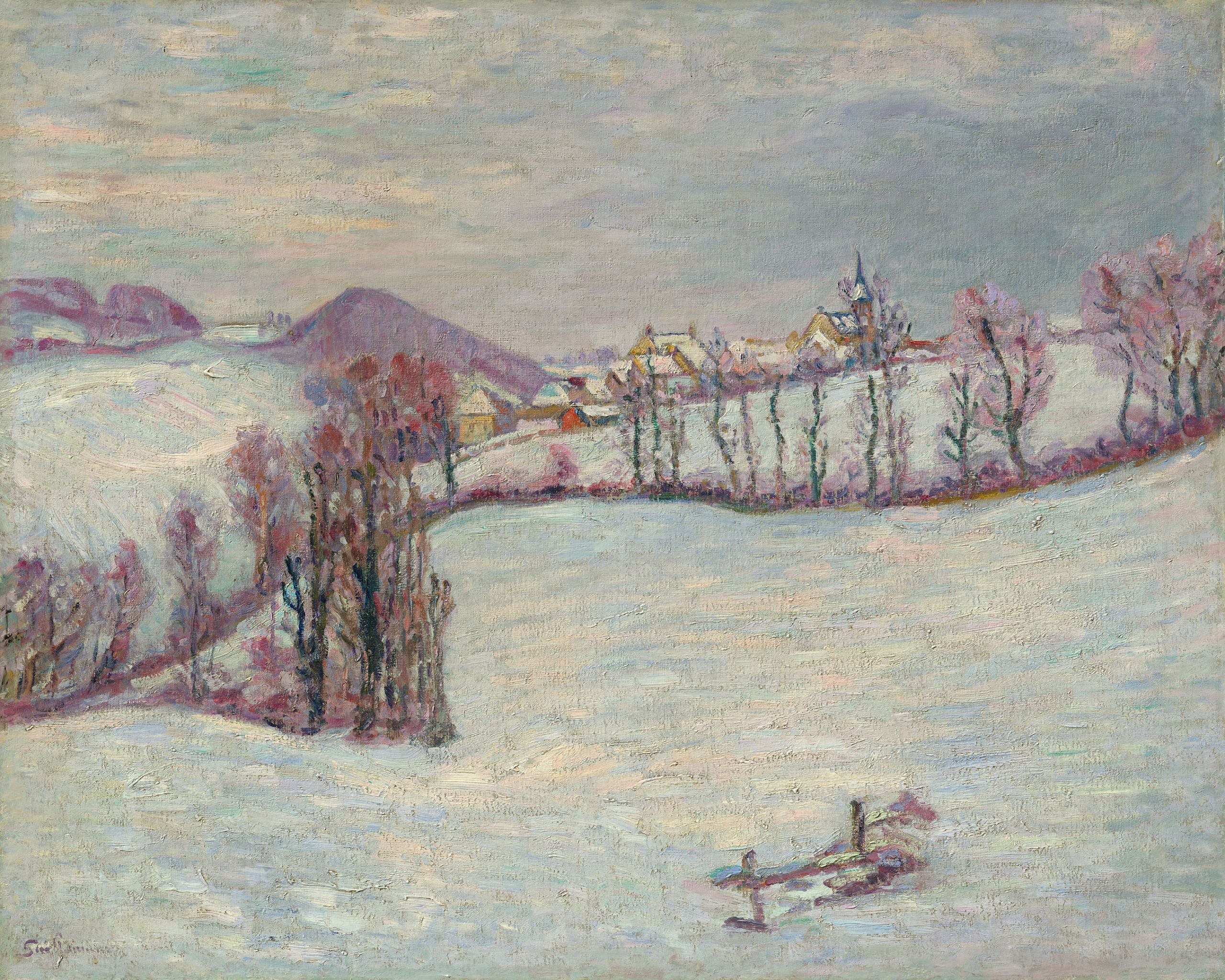 Vue du Puy de Dôme - Armand Guillaumin
