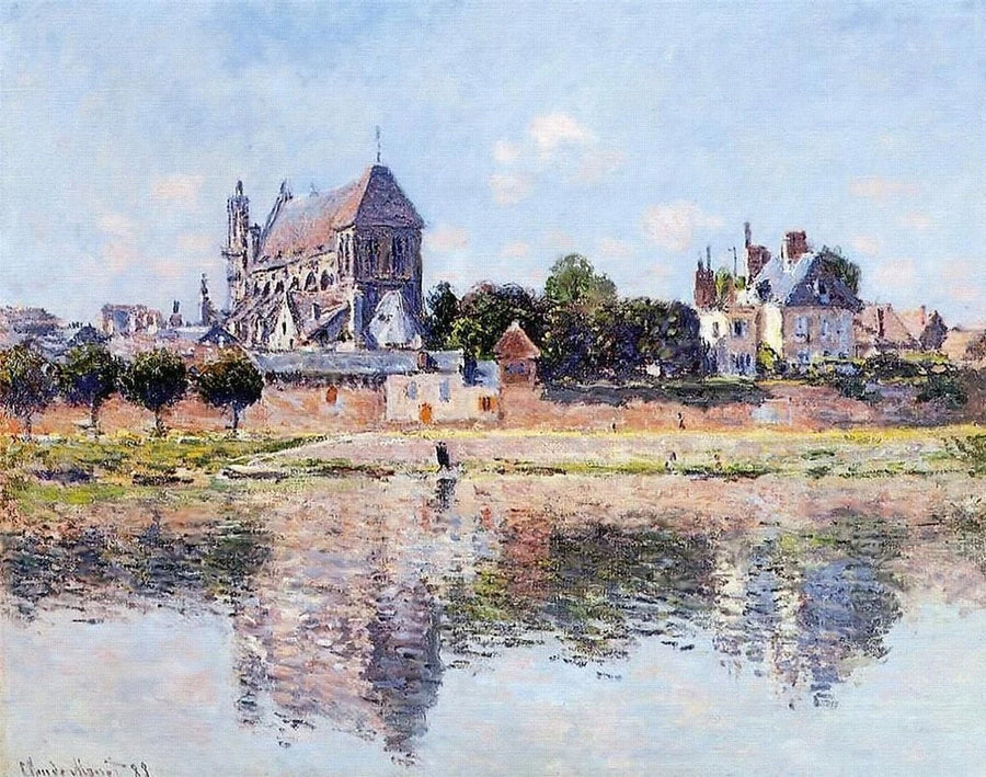 Vue de l’église de Vernon W843 – Claude Monet
